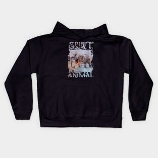 Spirit animal elephant Kids Hoodie